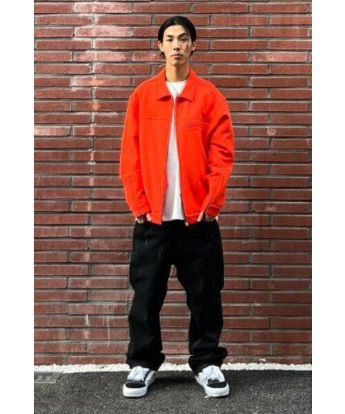 EXTRAORDINARY(エクストラオーディナリー)の「RIDER HEAVY CO JACKET ORANGE(ライダースジャケット・メンズ・その他・LARGE/MEDIUM/X-LARGE)」の9枚目の写真