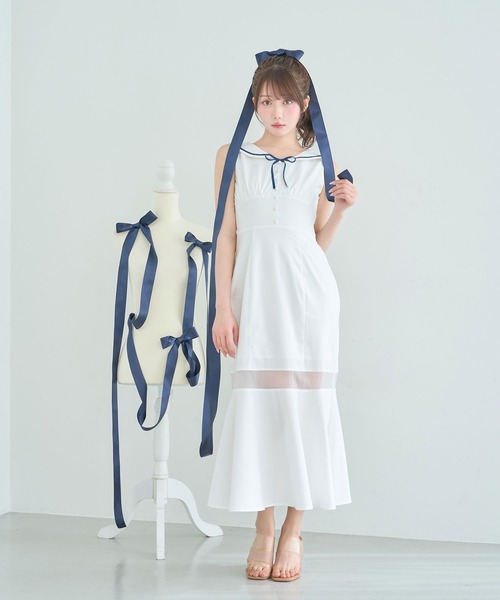 Sailor collar mermaid dress（ワンピース）｜Rose Muse（ロゼミューズ