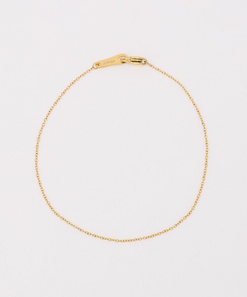 by Preek(バイプリーク)の「<33×by Preek>シン チェーン ブレスレット 19cm(ブレスレット・レディース・ゴールド・FREE)」の1枚目の写真