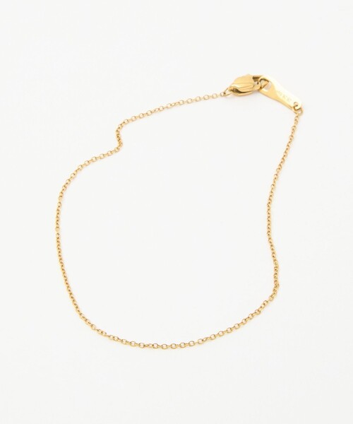by Preek(バイプリーク)の「<33×by Preek>シン チェーン ブレスレット 19cm(ブレスレット・レディース・ゴールド・FREE)」の5枚目の写真