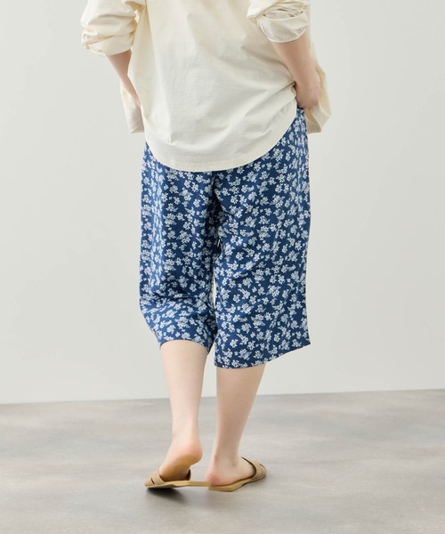 NAVY(ネイビー)の「【SARARI /サラリ】通気性 レーヨン総柄ステテコ(その他パンツ・レディース・ピンク系/ブラック系/ネイビー系/ブルー系その他/グレー系その他・S/M/L)」の16枚目の写真
