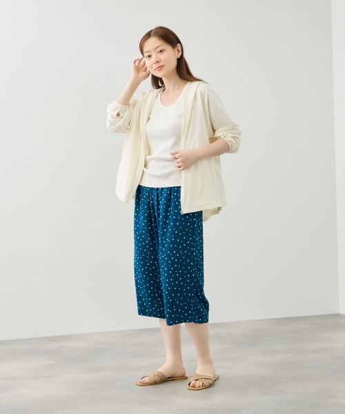 NAVY(ネイビー)の「【SARARI /サラリ】通気性 レーヨン総柄ステテコ(その他パンツ・レディース・ピンク系/ブラック系/ネイビー系/ブルー系その他/グレー系その他・S/M/L)」の20枚目の写真