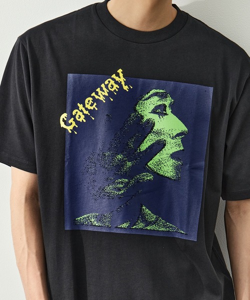 LOOSE JOINTS（ルーズジョインツ）の「【LOOSE JOINTS/ルーズジョインツ】ED DAVIS - GATEWAY S/S TEE（Tシャツ/カットソー・メンズ・ブラック/ホワイト・L/M）」の12枚目の写真
