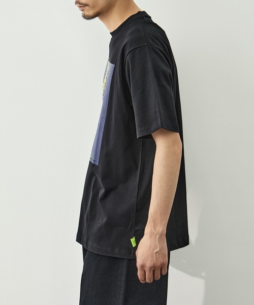 LOOSE JOINTS（ルーズジョインツ）の「【LOOSE JOINTS/ルーズジョインツ】ED DAVIS - GATEWAY S/S TEE（Tシャツ/カットソー・メンズ・ブラック/ホワイト・L/M）」の8枚目の写真