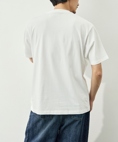 LOOSE JOINTS（ルーズジョインツ）の「【LOOSE JOINTS/ルーズジョインツ】ED DAVIS - GATEWAY S/S TEE（Tシャツ/カットソー・メンズ・ブラック/ホワイト・L/M）」の4枚目の写真