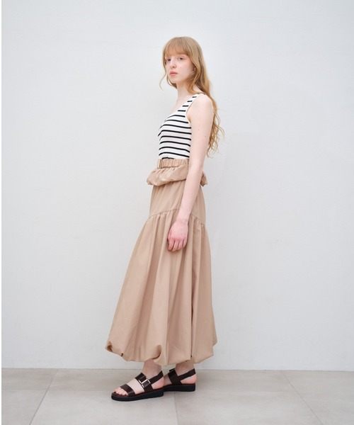 Launa lea（ラウナレア）の「【26春夏新作】ダブルベルトメタル厚底サンダル(0630)（サンダル・レディース・ダークブラウン/ホワイト系その他/ブラック・S/LL/L/M）」の6枚目の写真
