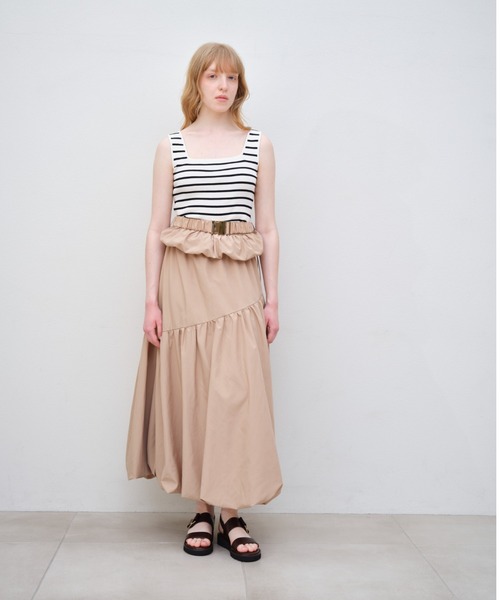 Launa lea（ラウナレア）の「【26春夏新作】ダブルベルトメタル厚底サンダル(0630)（サンダル・レディース・ダークブラウン/ホワイト系その他/ブラック・S/LL/L/M）」の5枚目の写真