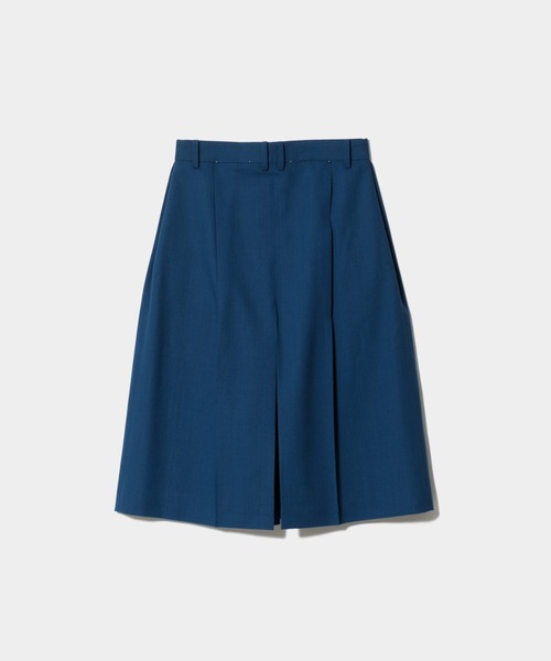 beautiful people(ビューティフルピープル)の「mesh suiting side tuck BOX skirt pants(その他パンツ・レディース・ブラック/ブルー・38/36)」の3枚目の写真