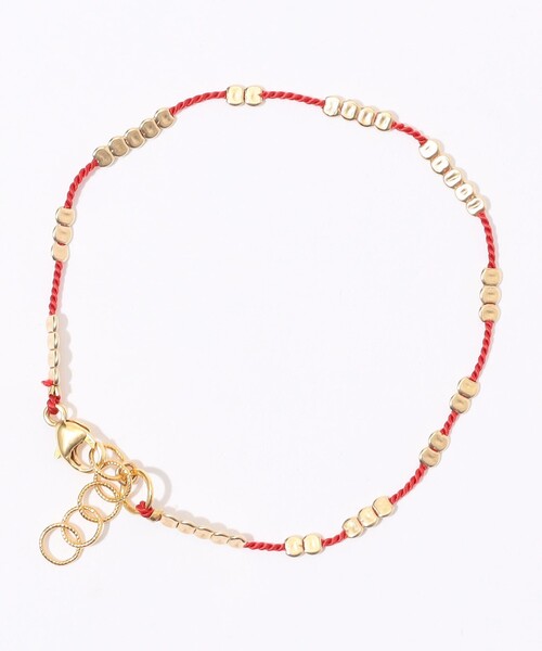 TOMORROWLAND (トゥモローランド)の「CATHERINE WEITZMAN Cord ブレスレット(ブレスレット・レディース・グレー系その他/ダークブラウン/レッド系その他・FREE)」の5枚目の写真
