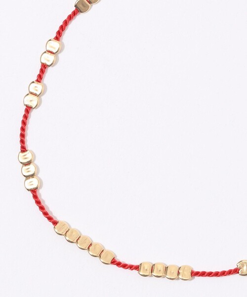 TOMORROWLAND (トゥモローランド)の「CATHERINE WEITZMAN Cord ブレスレット(ブレスレット・レディース・グレー系その他/ダークブラウン/レッド系その他・FREE)」の6枚目の写真