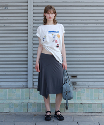 SUNBURNPROJECT | CITY MAGNET OVERFIT T-SHIRT, WHITE(Tシャツ/カットソー)