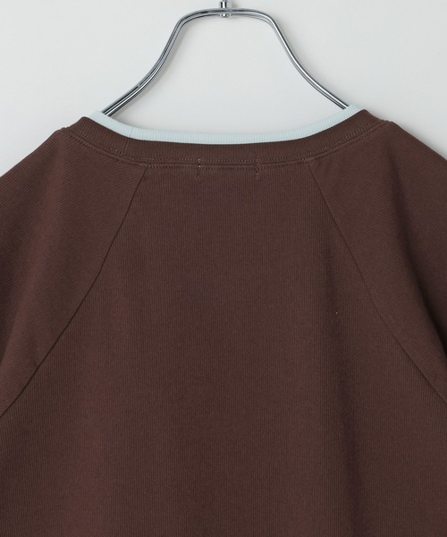 LEPSIM(レプシィム)の「配色コンパクトフレンチスリーブ 841040(Tシャツ/カットソー・レディース・ブラウン/ブラック・FREE)」の22枚目の写真
