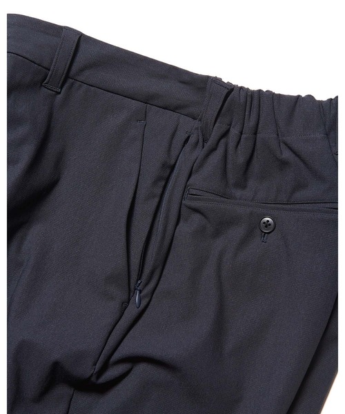 SOPHNET.（ソフネット）の「4-WAY STRETCH SLIM-FIT SHIRRING SLACKS（その他パンツ・メンズ・ネイビー/チャコールグレー・1/2/3/4）」の12枚目の写真