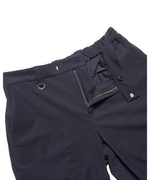 SOPHNET.（ソフネット）の「4-WAY STRETCH SLIM-FIT SHIRRING SLACKS（その他パンツ・メンズ・ネイビー/チャコールグレー・1/2/3/4）」の13枚目の写真