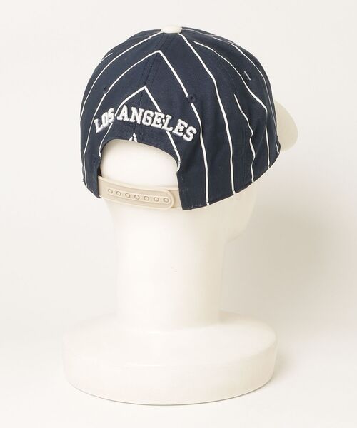 STARTER（スターター）の「スターター ストライプキャップ ［ST-CP02 STARTER STRIPE CAP］（キャップ・メンズ・ネイビー・ONE SIZE）」の2枚目の写真