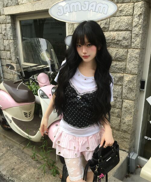 CHERRYQUIRI(チェリーキュリー)の「lace half inner pt - white(その他パンツ・レディース・その他・FREE)」の5枚目の写真