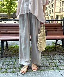 Jena espace merveilleux | タックイージーパンツ(その他パンツ)