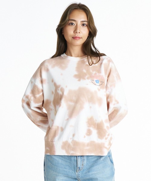ROXY(ロキシー)の「ROXY/ロキシー STAY WILD L/S TEE ロンT RLT264009(Tシャツ/カットソー・レディース・ホワイト×ブルー/ブラック/ホワイト×ブラウン・M/L)」の5枚目の写真
