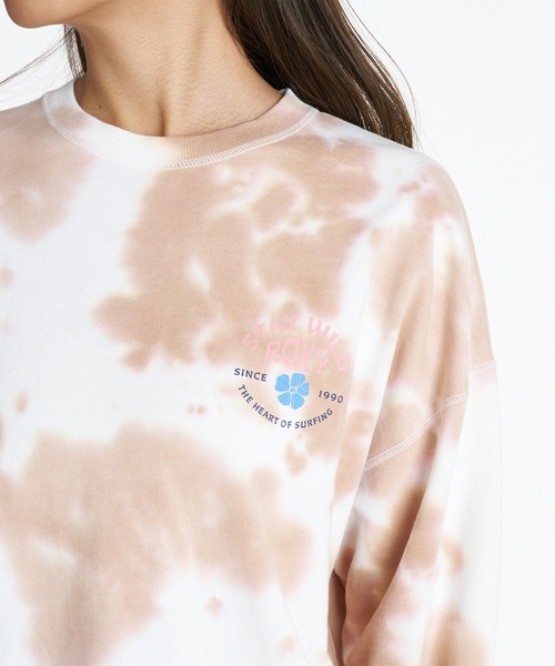ROXY(ロキシー)の「ROXY/ロキシー STAY WILD L/S TEE ロンT RLT264009(Tシャツ/カットソー・レディース・ホワイト×ブルー/ブラック/ホワイト×ブラウン・M/L)」の10枚目の写真