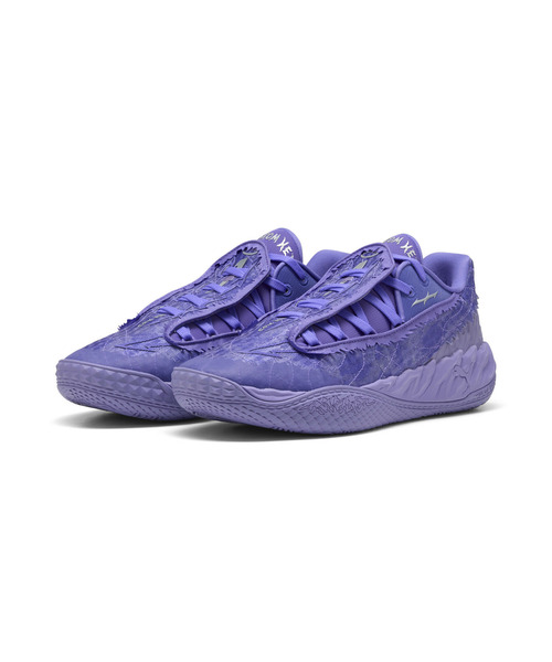 PUMA(プーマ)の「PUMA プーマ メンズ MB.05 ロー チーム バスケットボールシューズ(スニーカー・メンズ・ラベンダー/ブラック系2/ブルー系その他2/ホワイト×グレー・27.0cm/26.5cm/28.0cm/27.5cm)」の9枚目の写真
