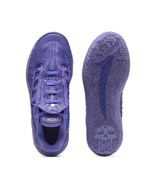 PUMA(プーマ)の「PUMA プーマ メンズ MB.05 ロー チーム バスケットボールシューズ(スニーカー・メンズ・ラベンダー/ブラック系2/ブルー系その他2/ホワイト×グレー・27.0cm/26.5cm/28.0cm/27.5cm)」の11枚目の写真
