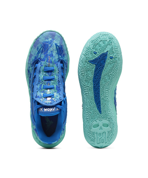 PUMA(プーマ)の「PUMA プーマ メンズ MB.05 ロー チーム バスケットボールシューズ(スニーカー・メンズ・ラベンダー/ブラック系2/ブルー系その他2/ホワイト×グレー・27.0cm/26.5cm/28.0cm/27.5cm)」の18枚目の写真
