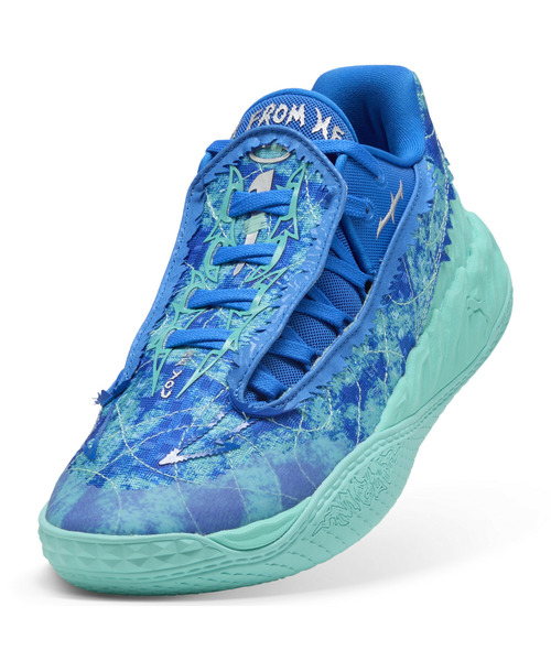 PUMA(プーマ)の「PUMA プーマ メンズ MB.05 ロー チーム バスケットボールシューズ(スニーカー・メンズ・ラベンダー/ブラック系2/ブルー系その他2/ホワイト×グレー・27.0cm/26.5cm/28.0cm/27.5cm)」の20枚目の写真