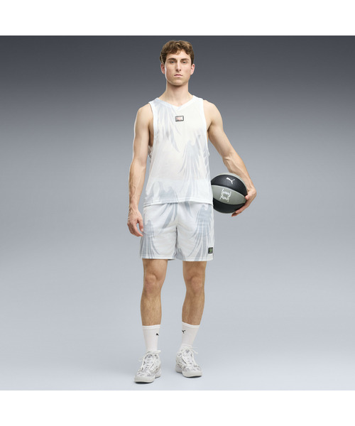 PUMA(プーマ)の「PUMA プーマ メンズ MB.05 ロー チーム バスケットボールシューズ(スニーカー・メンズ・ラベンダー/ブラック系2/ブルー系その他2/ホワイト×グレー・27.0cm/26.5cm/28.0cm/27.5cm)」の22枚目の写真