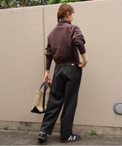ORCIVAL(オーシバル)の「ORCIVAL/オーシバル スタンドカラージップジャケット STAND COLLAR ZIP JACKET OR-C0560 MAZ(スウェット・レディース・ブラウン/ナチュラル・2)」の20枚目の写真