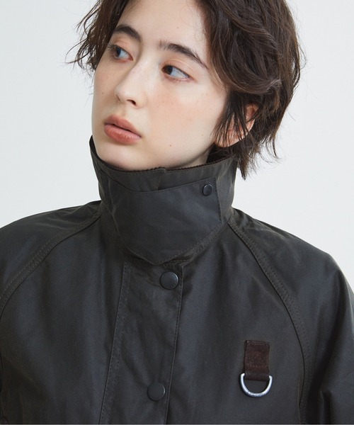 Barbour（バブアー）の「Barbour/バブアー　WMS SPEY WAX JACKET スペイ ワックス ショート ジャケット（レディース） LWX1414（ブルゾン・レディース・オリーブ・10）」の5枚目の写真