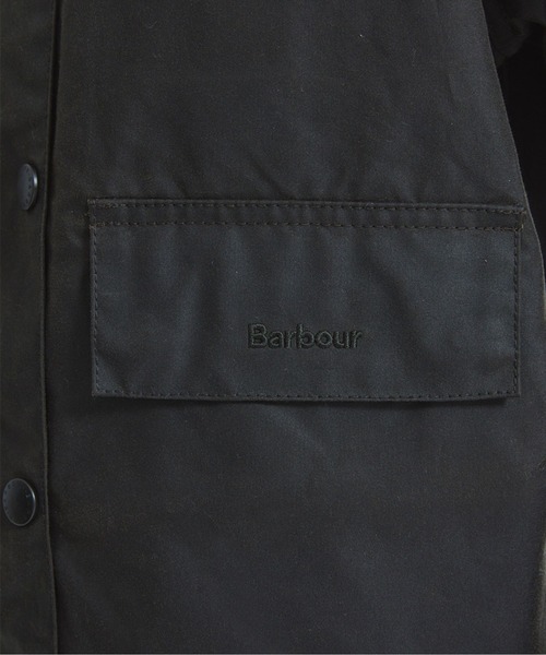 Barbour（バブアー）の「Barbour/バブアー　WMS SPEY WAX JACKET スペイ ワックス ショート ジャケット（レディース） LWX1414（ブルゾン・レディース・オリーブ・10）」の10枚目の写真