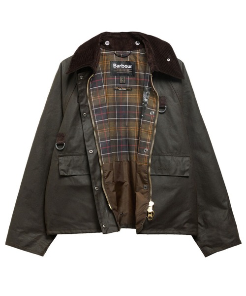 Barbour（バブアー）の「Barbour/バブアー　WMS SPEY WAX JACKET スペイ ワックス ショート ジャケット（レディース） LWX1414（ブルゾン・レディース・オリーブ・10）」の15枚目の写真