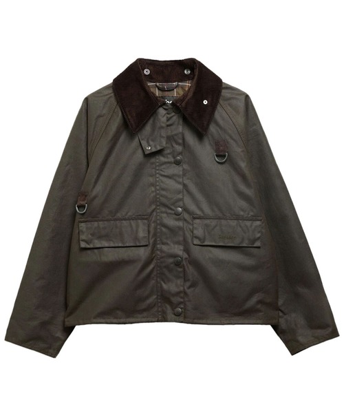 Barbour（バブアー）の「Barbour/バブアー　WMS SPEY WAX JACKET スペイ ワックス ショート ジャケット（レディース） LWX1414（ブルゾン・レディース・オリーブ・10）」の14枚目の写真
