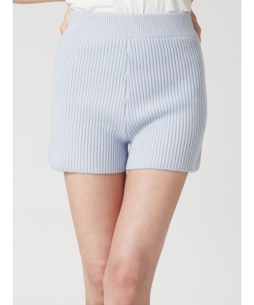 FRAY I.D(フレイアイディー)の「ニットショートパンツ(その他パンツ・レディース・グレー/ライトブルー/アイボリー・F)」の14枚目の写真