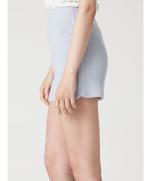 FRAY I.D(フレイアイディー)の「ニットショートパンツ(その他パンツ・レディース・グレー/ライトブルー/アイボリー・F)」の16枚目の写真