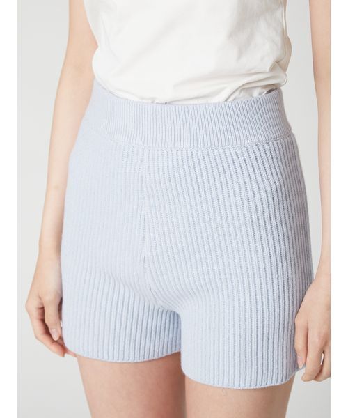 FRAY I.D(フレイアイディー)の「ニットショートパンツ(その他パンツ・レディース・グレー/ライトブルー/アイボリー・F)」の17枚目の写真