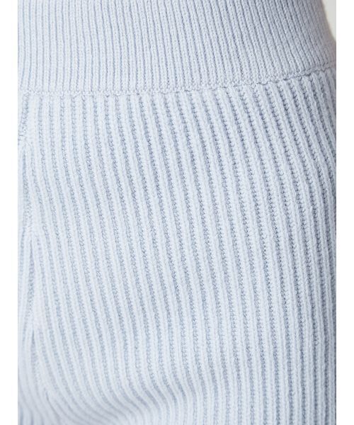 FRAY I.D(フレイアイディー)の「ニットショートパンツ(その他パンツ・レディース・グレー/ライトブルー/アイボリー・F)」の7枚目の写真