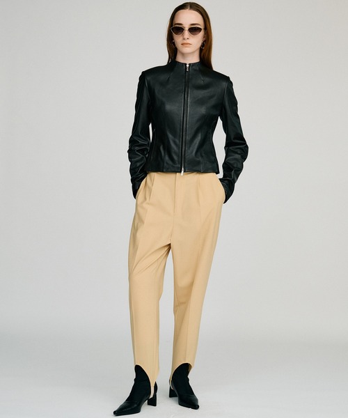 PRANK PROJECT(プランクプロジェクト)の「【2026Autumn Pre-Order】トレンカパンツ / Stirrup Pants(その他パンツ・レディース・ライトイエロー/ネイビー/チャコールグレー・38/36)」の11枚目の写真