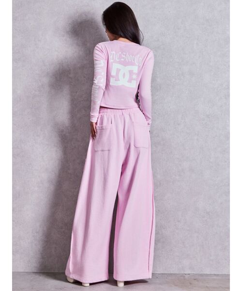 DC(ディーシー)の「GYDA×DC FRONT OPEN LONG SLEEVEトップス【セットアップ着用可能】(Tシャツ/カットソー・レディース・ブラック/オフホワイト/ピンク・FREE)」の20枚目の写真