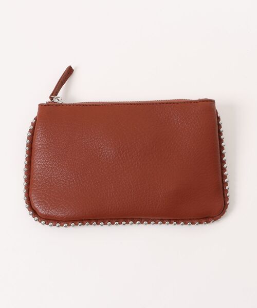 cache cache（カシュ カシュ）の「【cache cache】ミニショルダー付ボールチェーン2wayトートバッグ（トートバッグ・レディース・ブラック/ブラウン/ベージュ/ライトグレー/ライトブルー・FREE）」の12枚目の写真