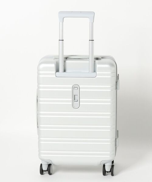 Jewelna Rose(ジュエルナローズ)の「ノクシエラ フロントポケット付スーツケース 37L 機内持ち込み 09361(スーツケース/キャリーバッグ・レディース・ピンク/ネイビー/シルバー・FREE)」の5枚目の写真