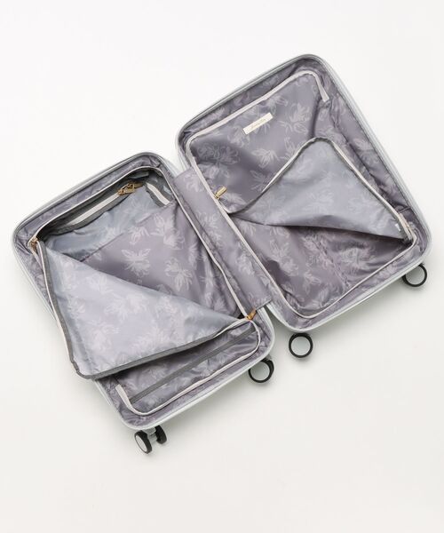Jewelna Rose(ジュエルナローズ)の「ノクシエラ フロントポケット付スーツケース 37L 機内持ち込み 09361(スーツケース/キャリーバッグ・レディース・ピンク/ネイビー/シルバー・FREE)」の6枚目の写真