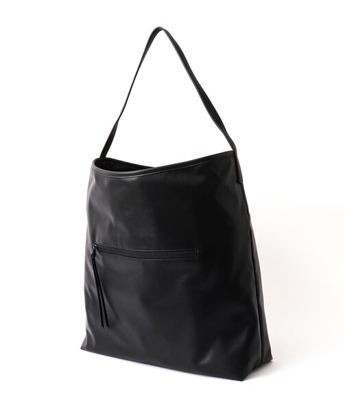 Un coeur（アンクール）の「【Un coeur/アンクール】K906015 DRAPE ONE SHOULDER（ショルダーバッグ・メンズ・ブラック・FREE）」の20枚目の写真