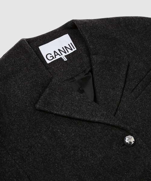 GANNI(ガニー)の「Peacoat Wool Fitted Jacket(その他アウター・レディース・その他1・38)」の3枚目の写真