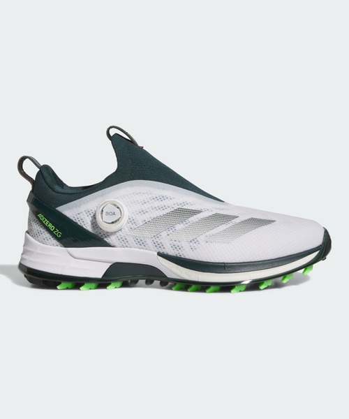 adidas(アディダス)の「アディゼロ ZG 25 ボア【adidas Golf/アディダスゴルフ】(スニーカー・メンズ・ホワイト系その他・24.5cm/28.0cm/27.5cm/27.0cm/25.0cm/25.5cm/26.5cm/26.0cm)」の1枚目の写真