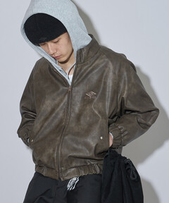 USED LIKE SYNTHETIC LEATHER JACKET（ライダースジャケット）｜Ameri