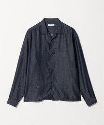 MONKEY TIME（モンキータイム）の「リヨセル デニム クロップド オープンカラー シャツ（シャツ/ブラウス）」