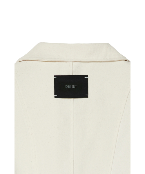 DEINET(ダイニット)の「DEINET BELTED COTTON JACKET IN CREAM(その他アウター・レディース・その他・FREE)」の5枚目の写真