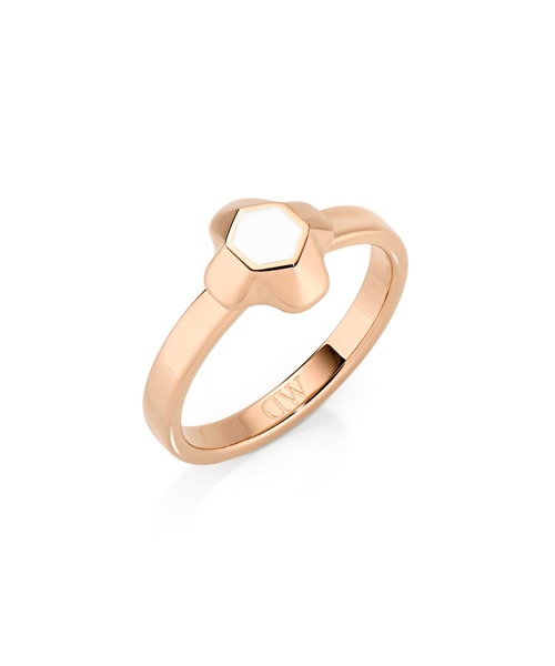 Daniel Wellington（ダニエルウェリントン）の「North Star Ring Enamel ゴールド／シルバー（リング・レディース・イエローゴールド/ピンクゴールド・50/48/58/56/54/60/52）」の3枚目の写真