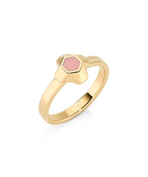 Daniel Wellington（ダニエルウェリントン）の「North Star Ring Enamel ゴールド／シルバー（リング・レディース・イエローゴールド/ピンクゴールド・50/48/58/56/54/60/52）」の5枚目の写真